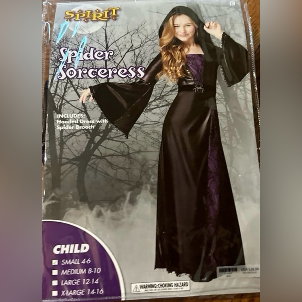 Halloween Sorcerer Costume Youth Small